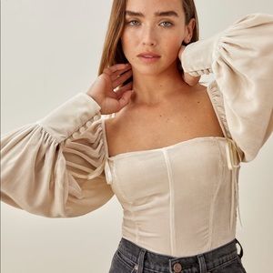 NEW Reformation Julietta Top (with tags)